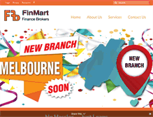 Tablet Screenshot of finmart.com.au